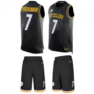 Jerseys Factory Cheap Nike Steelers #7 Ben Roethlisberger Black
