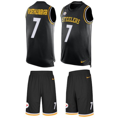 Jerseys Factory Cheap Nike Steelers #7 Ben Roethlisberger Black