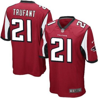 Jerseys Factory Cheap Nike Falcons #21 Desmond Trufant Red Team
