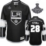 Jerseys Factory Cheap Kings #28 Jarret Stoll Black Home 2012 Sta