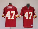 Jerseys Factory Cheap Redskins #47 Chris Cooley Embroidered Red