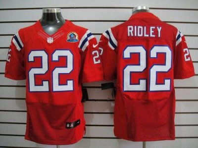 Jerseys Factory Cheap Nike Patriots #22 Stevan Ridley Red Altern