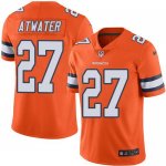 Jerseys Factory Cheap Nike Broncos #27 Steve Atwater Orange Men'