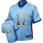 Jerseys Factory Cheap Nike Chargers #17 Philip Rivers Electric B