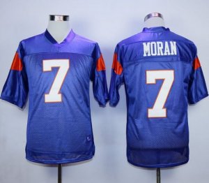 Jerseys Factory Cheap Blue Mountain State #7 Alex Moran Blue Sti