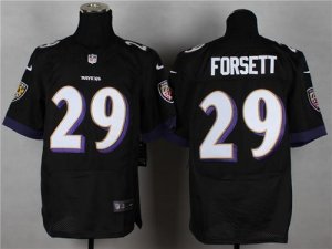 Jerseys Factory Cheap Nike Ravens #29 Justin Forsett Black Alter