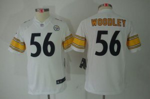 Jerseys Factory Cheap Nike Steelers #56 LaMarr Woodley White You