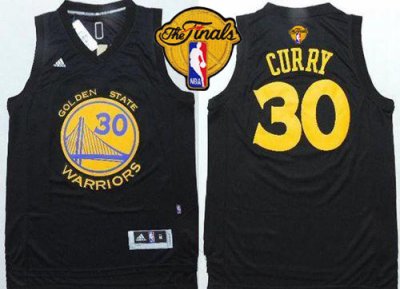 Jerseys Factory Cheap Warriors #30 Stephen Curry Black Fashion T
