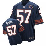 Jerseys Factory Cheap Nike Bears #57 Jon Bostic Navy Blue Throwb