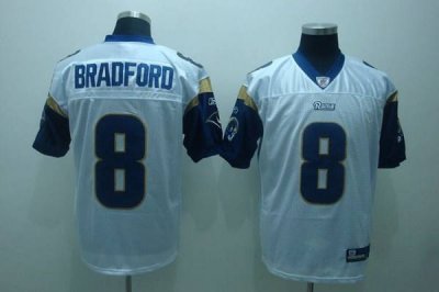 Jerseys Factory Cheap Rams #8 Draft Player Sam Bradford Stitched