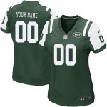 Jerseys Factory Cheap Nike New York Jets Customized Green Embroi