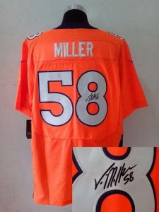 Jerseys Factory Cheap Nike Broncos #58 Von Miller Orange Team Co
