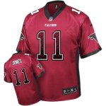 Jerseys Factory Cheap Nike Falcons #11 Julio Jones Red Team Colo