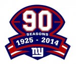 Jerseys Factory Cheap Stitched NFL New York Giants 1925-2014 Sea