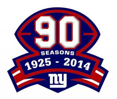 Jerseys Factory Cheap Stitched NFL New York Giants 1925-2014 Sea