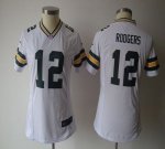 Jerseys Factory Cheap Nike Packers #12 Aaron Rodgers White Women