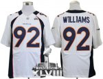 Jerseys Factory Cheap Nike Broncos #92 Sylvester Williams White