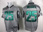 Jerseys Factory Cheap Eagles #25 LeSean McCoy Grey Shadow Stitch