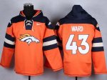 Jerseys Factory Cheap Nike Broncos #43 T.J. Ward Orange Player P