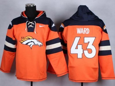 Jerseys Factory Cheap Nike Broncos #43 T.J. Ward Orange Player P