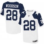 Jerseys Factory Cheap Nike Cowboys #28 Darren Woodson White Than
