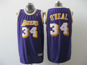 Jerseys Factory Cheap Mitchell And Ness Lakers #34 Shaquille O'N