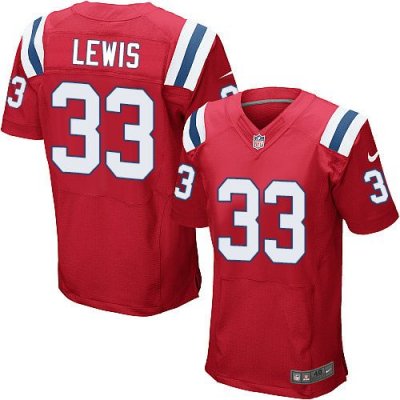 Jerseys Factory Cheap Nike Patriots #33 Dion Lewis Red Alternate