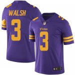 Jerseys Factory Cheap Nike Vikings #3 Blair Walsh Purple Men's S