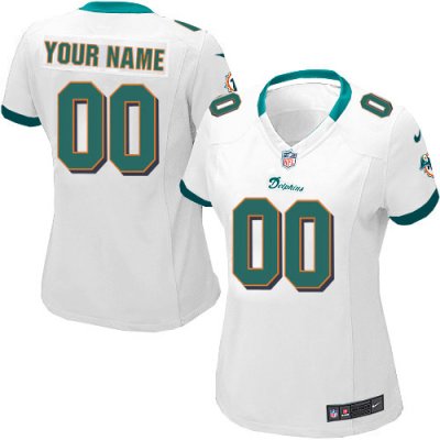 Jerseys Factory Cheap Nike Miami Dolphins Customized White Embro