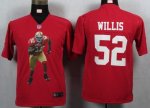 Jerseys Factory Cheap Nike 49ers #52 Patrick Willis Red Team Col