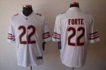 Jerseys Factory Cheap Nike Bears #22 Matt Forte White Men's Embr