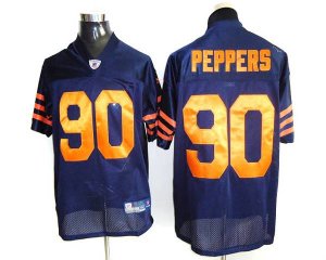 Jerseys Factory Cheap Bears #90 Julius Peppers Blue/Orange 1940s