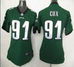 Jerseys Factory Cheap Nike Eagles #91 Fletcher Cox Midnight Gree
