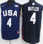 Jerseys Factory Cheap Nike Team USA #4 Jimmy Butler Navy Blue 20