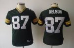 Jerseys Factory Cheap Packers #87 Jordy Nelson Green Embroidered