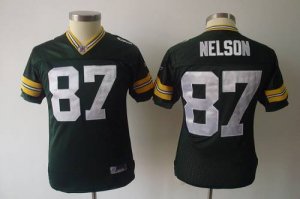 Jerseys Factory Cheap Packers #87 Jordy Nelson Green Embroidered