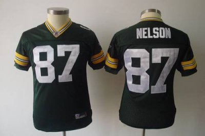 Jerseys Factory Cheap Packers #87 Jordy Nelson Green Embroidered