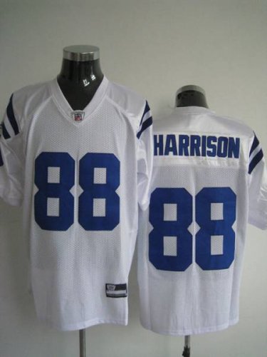 Jerseys Factory Cheap Colts #88 Marvin Harrison White Stitched N