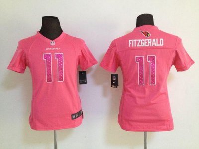 Jerseys Factory Cheap Nike Cardinals #11 Larry Fitzgerald Pink S