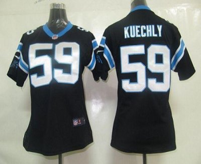 Jerseys Factory Cheap Nike Panthers #59 Luke Kuechly Black Team