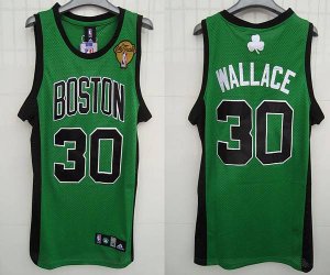 Jerseys Factory Cheap Celtics #30 Rasheed Wallace Embroidered Gr