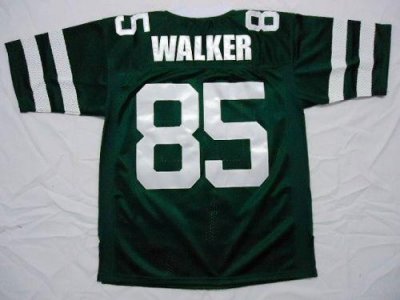 Jerseys Factory Cheap Mitchell And Ness Jets #85 Wesley Walker G
