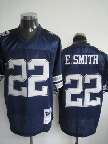 Jerseys Factory Cheap Mitchell & Ness Cowboys #22 Emmitt Smith B