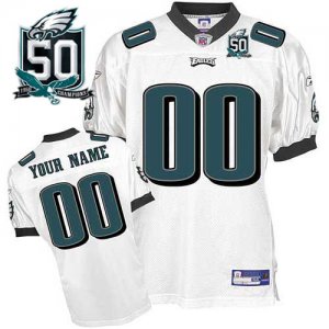 Jerseys Factory Cheap Eagles Personalized Authentic White With 5