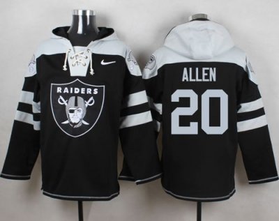 Jerseys Factory Cheap Nike Raiders #20 Nate Allen Black Player P