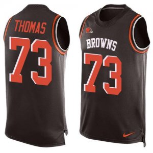 Jerseys Factory Cheap Nike Browns #73 Joe Thomas Brown Team Colo