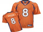 Jerseys Factory Cheap Broncos #8 Kyle Orton Orange Stitched NFL