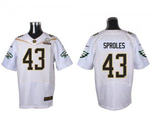 Jerseys Factory Cheap Nike Eagles #43 Darren Sproles White 2016