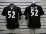 Jerseys Factory Cheap Nike Ravens #52 Ray Lewis Black Alternate