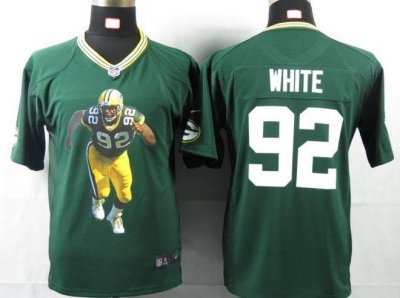 Jerseys Factory Cheap Nike Packers #92 Reggie White Green Team C